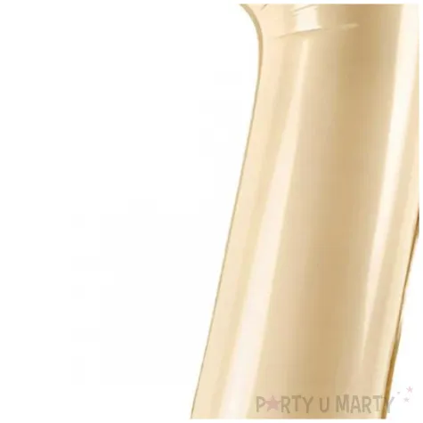 balon foliowy cyfra 7 pastel bezowy partydeco 34 dgt