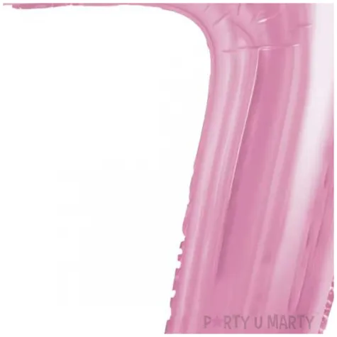 balon foliowy cyfra 7 rozowy jasny godan 36 dgt