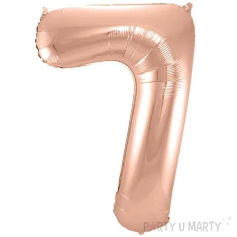 balon foliowy cyfra 7 szampanski folat 34 dgt