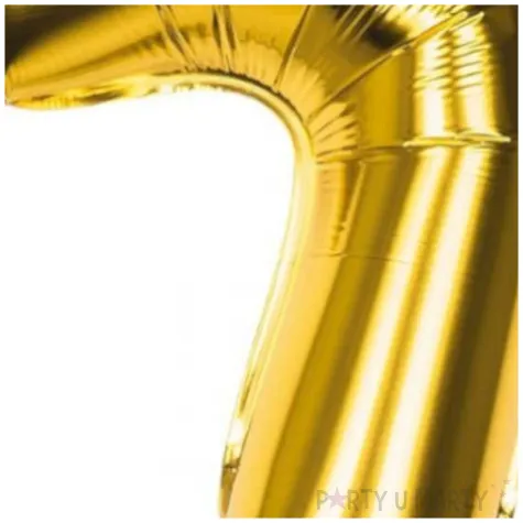 balon foliowy cyfra 7 zloty boland 14 dgt