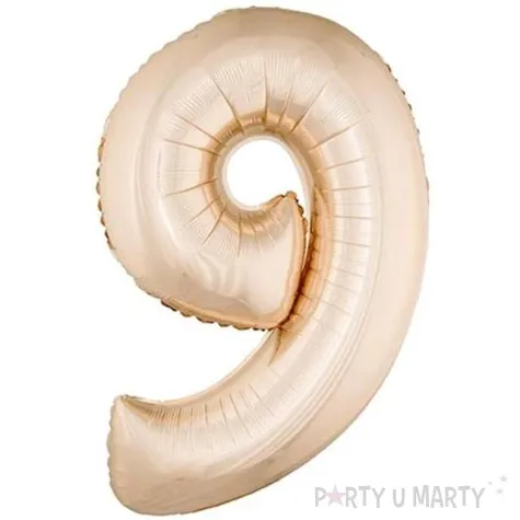 balon foliowy cyfra 9 szsampanski godan 34 dgt