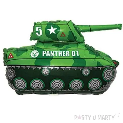 balon foliowy czolg zielony flexmetal 14 shp