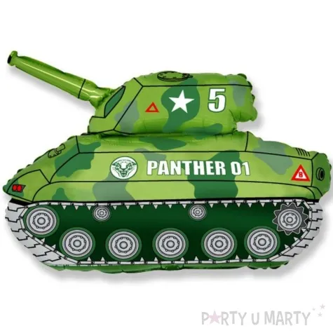 balon foliowy czolg zielony flexmetal 24 shp