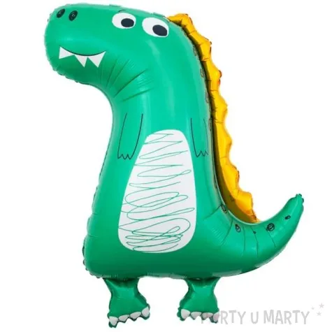 balon foliowy dinozaur rysunkowy zielony godan 28 shp