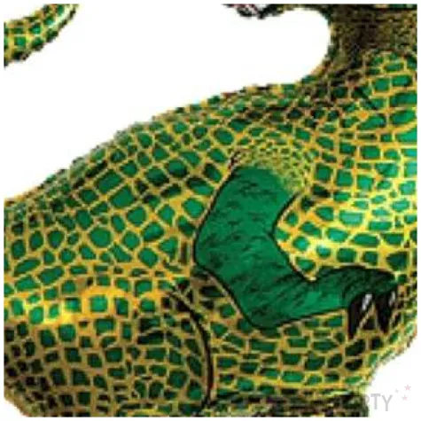 balon foliowy dinozaur tyranozaur zielony flexmetal 14 shp