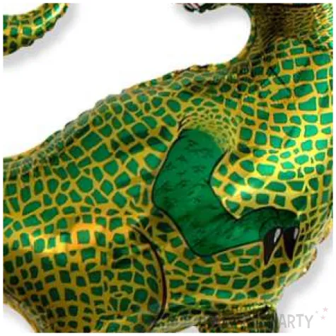 balon foliowy dinozaur tyranozaur zielony flexmetal 24 shp