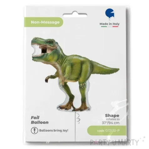 balon foliowy dinozaur tyranozaur zielony grabo 37 shp