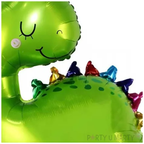 balon foliowy dinozaur w czapeczce zielony godan 31 shp