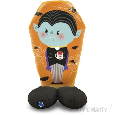 balon foliowy dracula wampir stojacy halloween grabo 45 shp