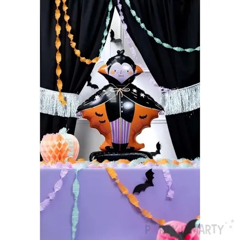 balon foliowy dracula wampir stojacy halloween partydeco 32 shp