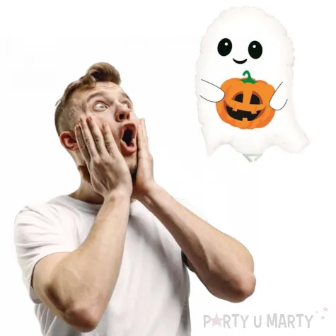 balon foliowy duch bialy z dynia betallic 14 shp