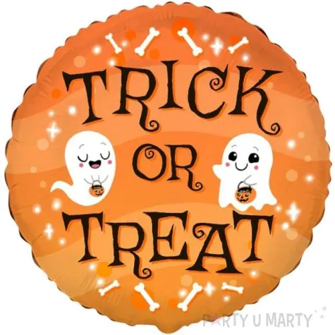 balon foliowy duszki trick or treat flexmetal 18 rnd