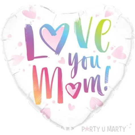 balon foliowy dzien matki love you mom qualatex 18 hrt