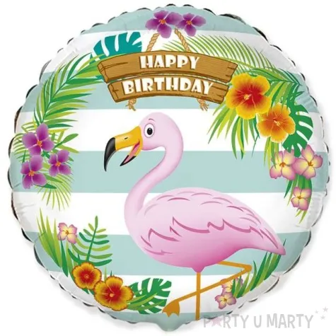 balon foliowy flaming flexmetal 18 rnd