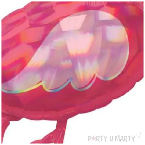 balon foliowy flaming rozowy opalizujacy amscan 32 shp