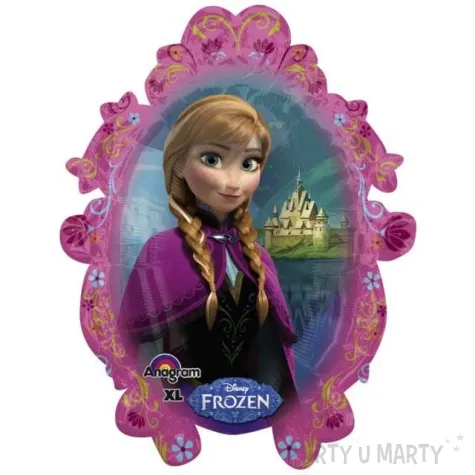 balon foliowy frozen elsa i anna dwustronny amscan 31 shp