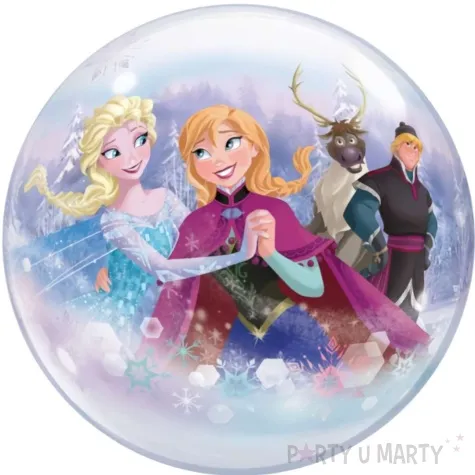 balon foliowy frozen kraina lodu bohaterowie mix qualatex 22 rnd