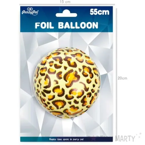 balon foliowy futro cetki pantery partypal 22 orb