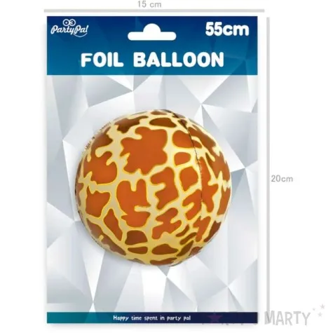 balon foliowy futro laty zyrafy partypal 22 orb