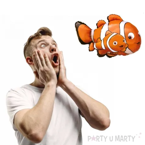 balon foliowy gdzie jest nemo pomaranczowy flexmetal 14 shp
