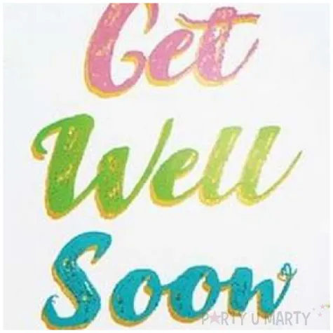 balon foliowy get well soon godan 14 rnd