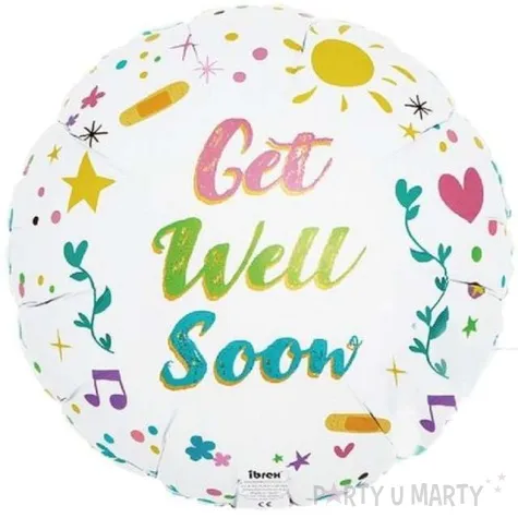 balon foliowy get well soon godan 14 rnd