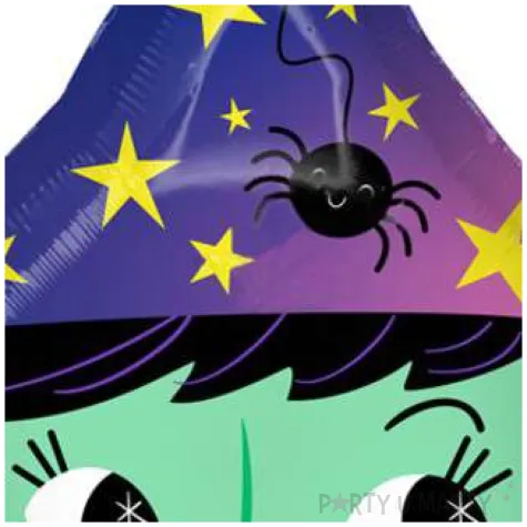 balon foliowy glowa czarownicy kolorowy amscan 19 shp