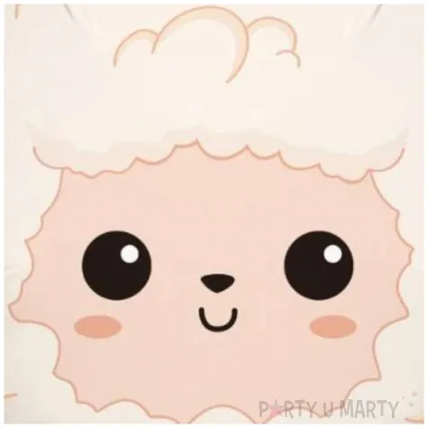 balon foliowy glowa owcy bialy godan 17 shp