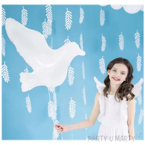 balon foliowy golab slubny partydeco 30 shp