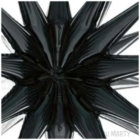 balon foliowy gwiazda 3d czarny godan 20 str