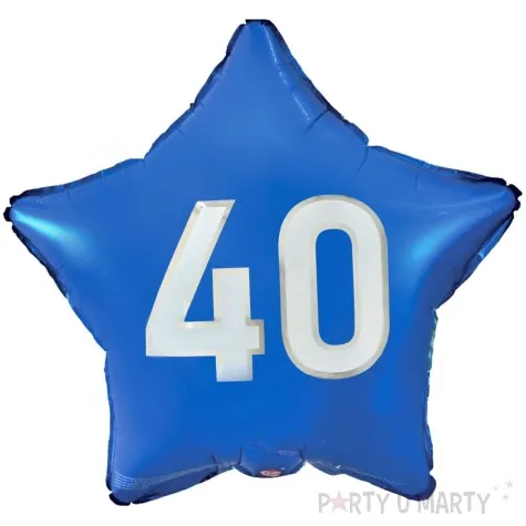 balon foliowy gwiazda 40 niebieski godan 19 str