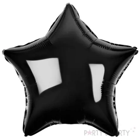 balon foliowy gwiazda czarny metalik godan 19 str