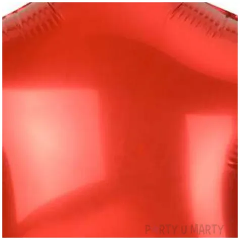 balon foliowy gwiazda czerwony metalik godan 19 str