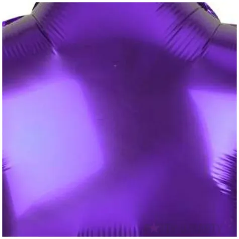 balon foliowy gwiazda fioletowy metalik godan 19 str