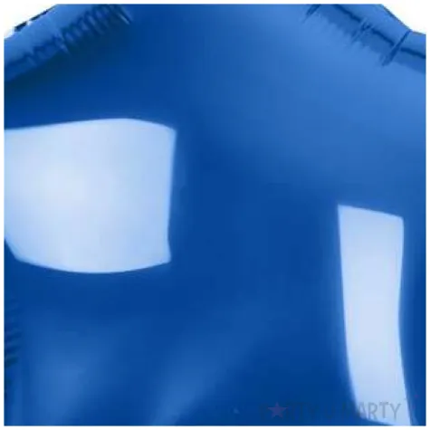 balon foliowy gwiazda granatowy metalik godan 19 str