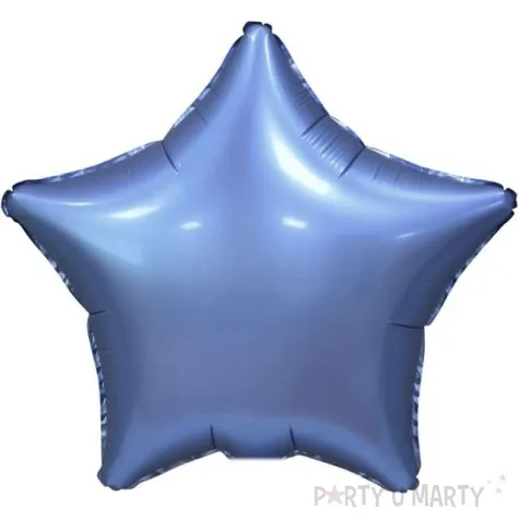 balon foliowy gwiazda matowa niebieski godan 19 str
