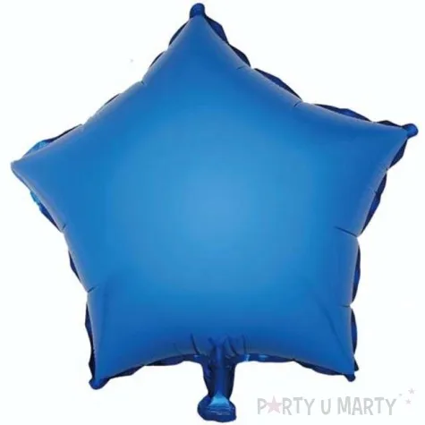 balon foliowy gwiazda niebieska godan 18 str