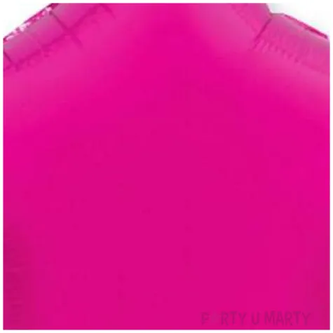 balon foliowy gwiazda rozowy ciemny flexmetal 18 str