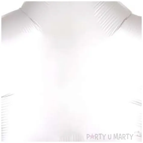 balon foliowy gwiazda satynowa bialy amscan 17 str