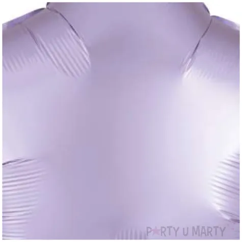 balon foliowy gwiazda satynowa liliowy amscan 17 str