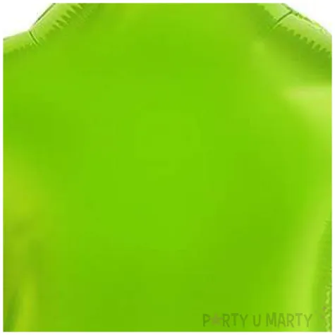 balon foliowy gwiazda zielony jasny flexmetal 18 str