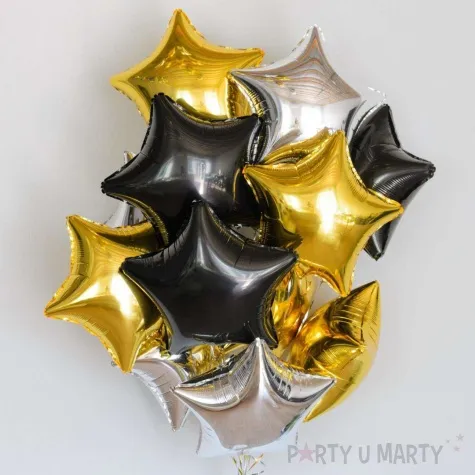 balon foliowy gwiazda zloty godan 18 str