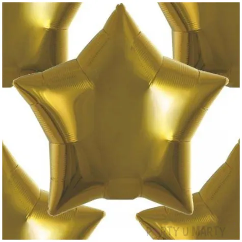 balon foliowy gwiazda zloty takarakosan 15 str