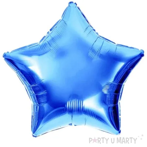 balon foliowy gwiazdka niebieski dekoracjepolska 18 str