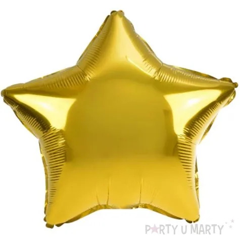 balon foliowy gwiazdka zloty arpex 18 str