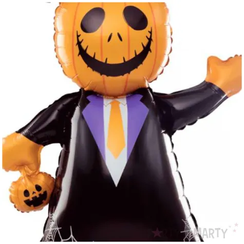 balon foliowy halloween czarownica dynia stojacy partypal 61 shp
