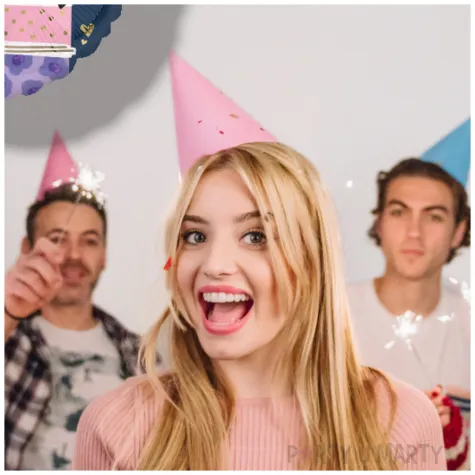 balon foliowy happy anniversary tort jubileuszowy amscan 19 rnd