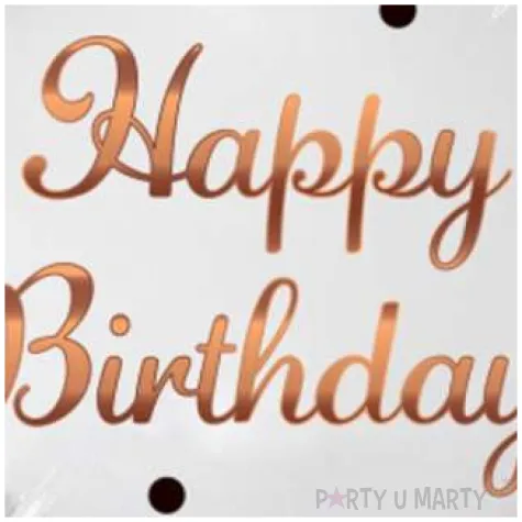 balon foliowy happy birthday b c rozowe zloto godan 18 rnd