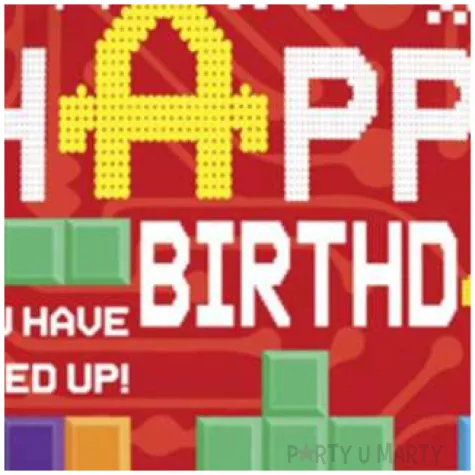 balon foliowy happy birthday bricks flexmetal 18 rnd