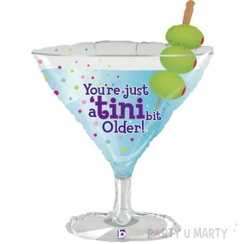 balon foliowy happy birthday drink a tiny bit older betallic 35 shp